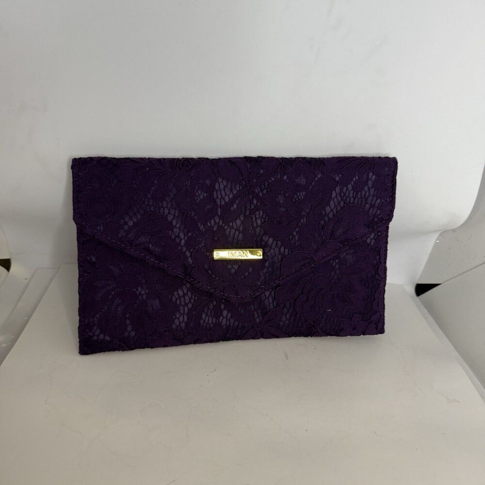 Inman Purple Lace Evening Bag
